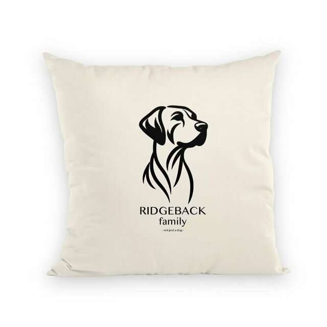 Coussin personnalisé Ridgeback family - Un confort familial - Image