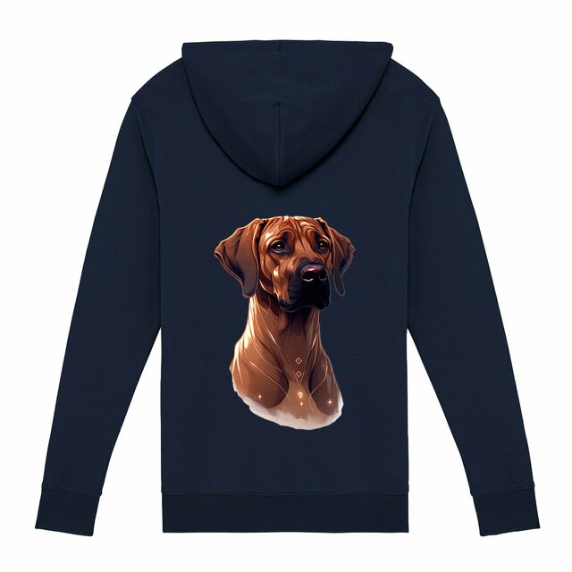 Sweat à capuche zippé unisexe - Rhodesian Ridgeback Prestige
