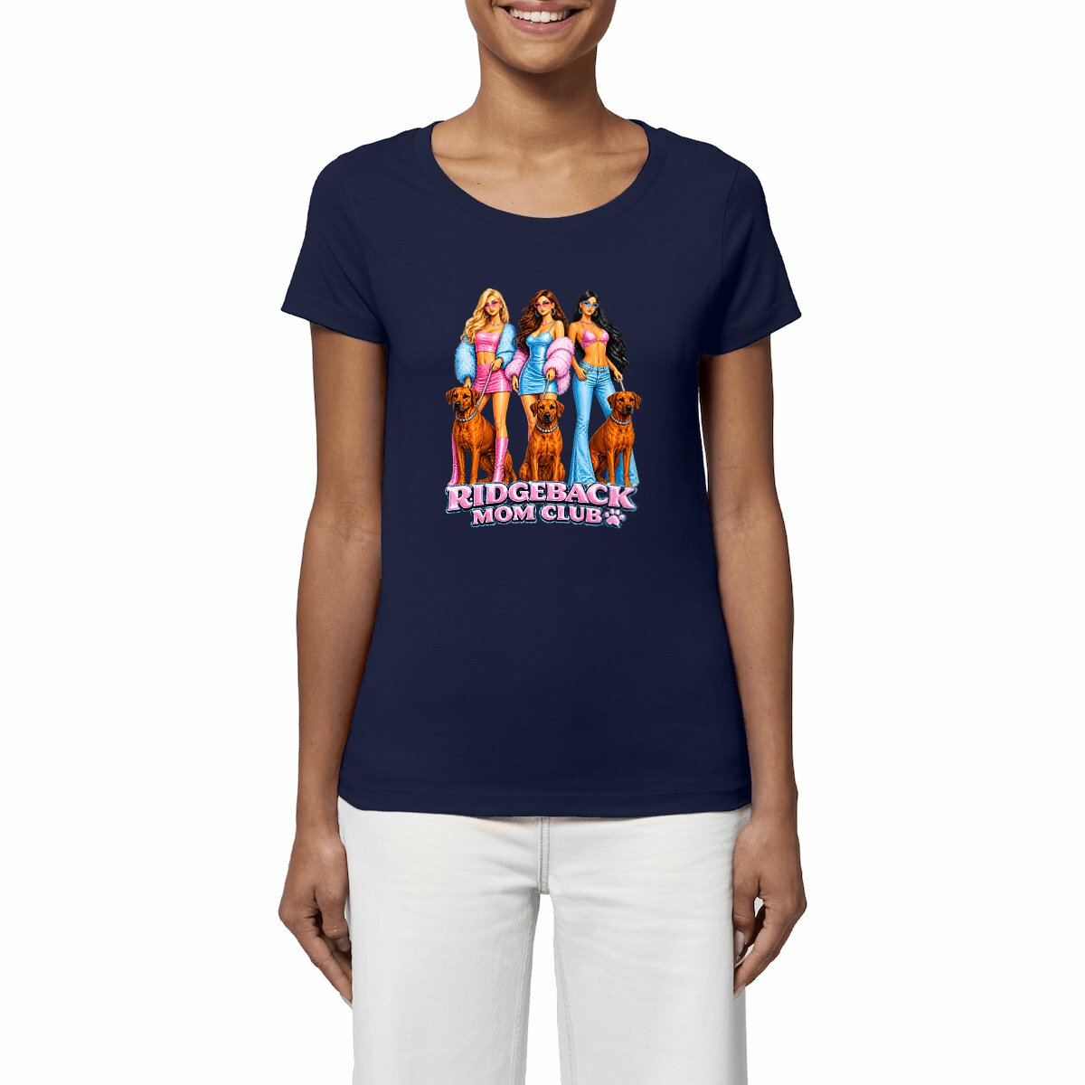 T-shirt Femme - Ridgeback Mom Club 