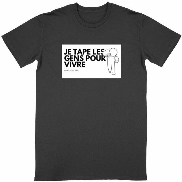 Image back Je tape les gens pour vivre 🥊 