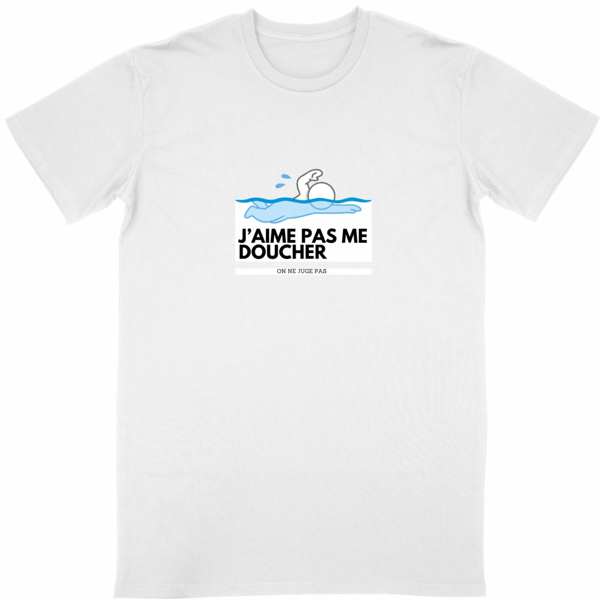 Image front Je ne me douche pas 🚿 