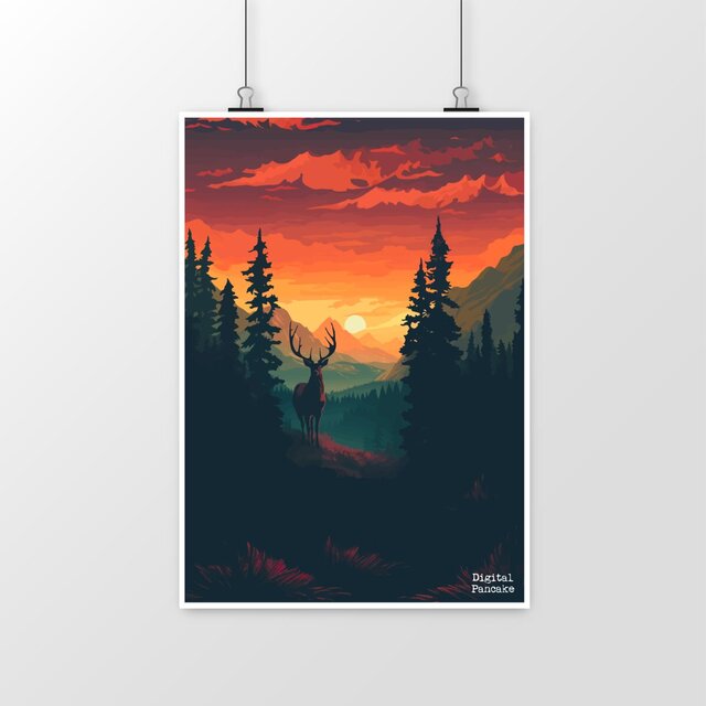 Image front AFFICHE CIEL DE FEU