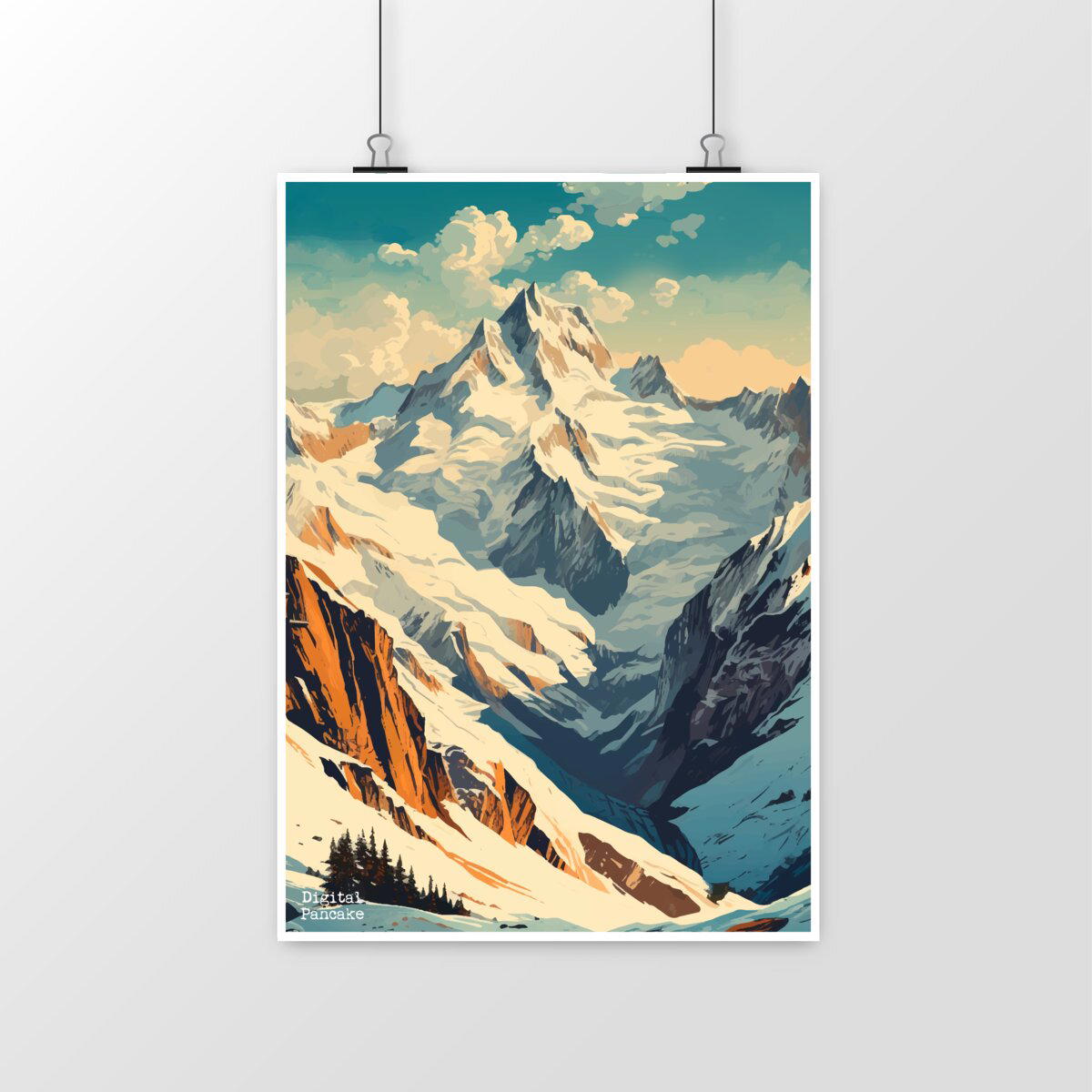 Image front AFFICHE LE GLACIER