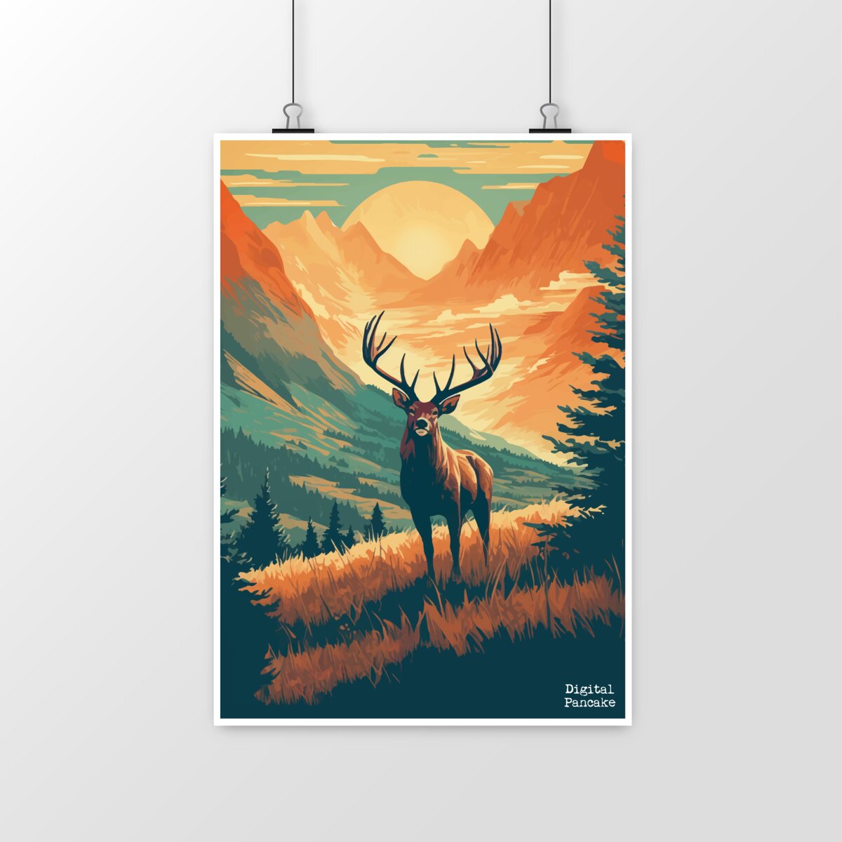 Image front AFFICHE ROI DE LA FORÊT