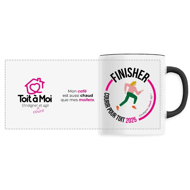 Image back Mug "finisher" Courir pour Toit 2025