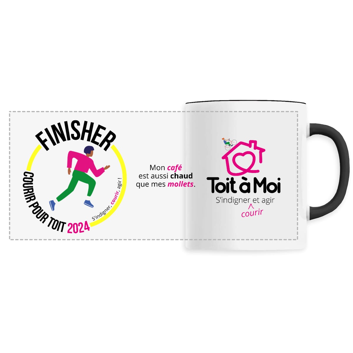 Mug "finisher" Courir pour Toit 2024