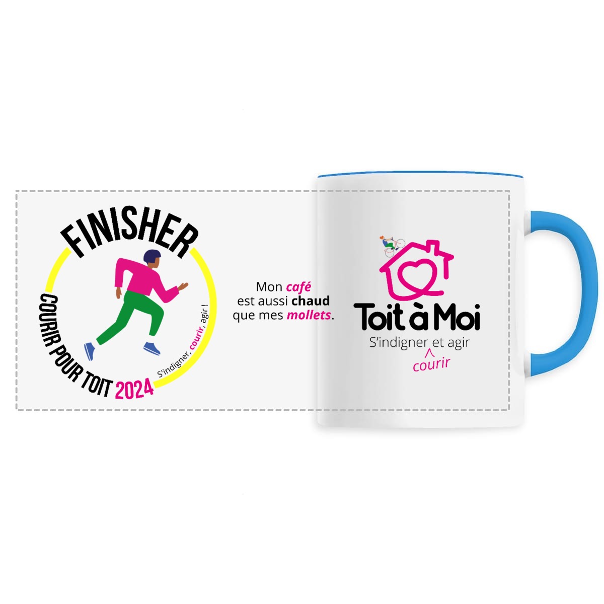 Mug "finisher" Courir pour Toit 2024