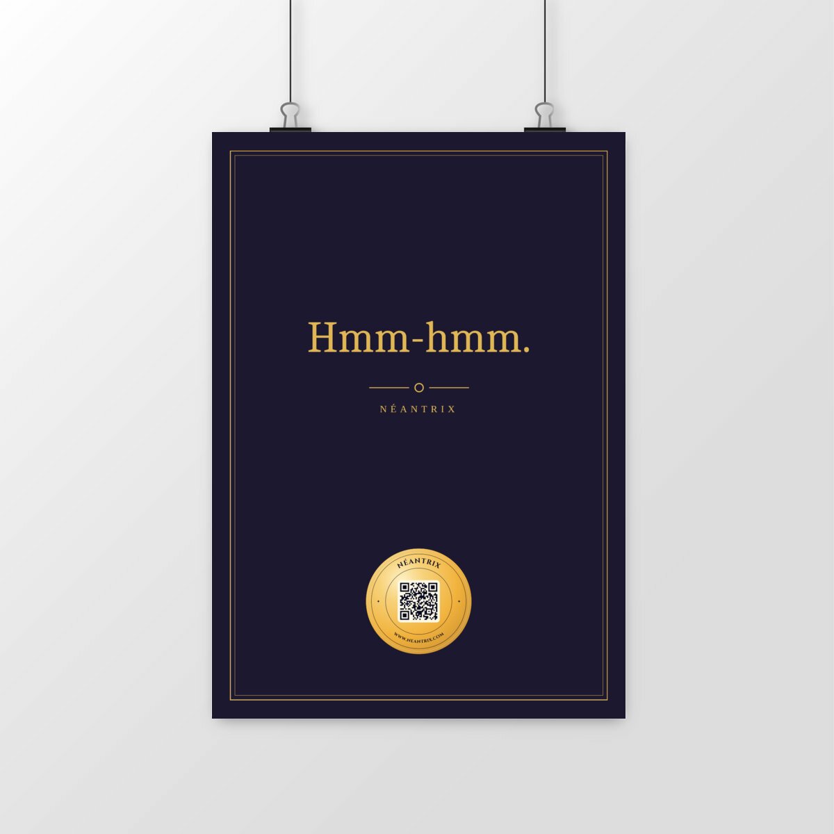 Poster Hmm-hmm.