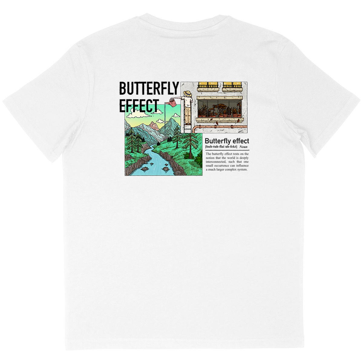 Image back Butterfly Effect - White