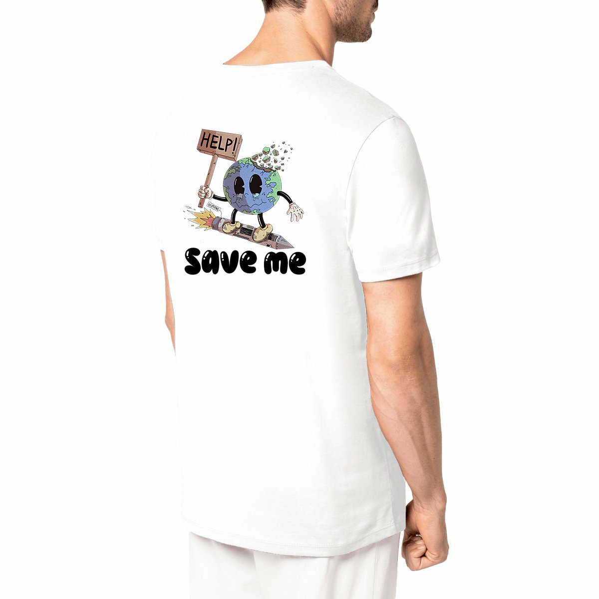 Image front Tee-Shirt "Save the Planet"