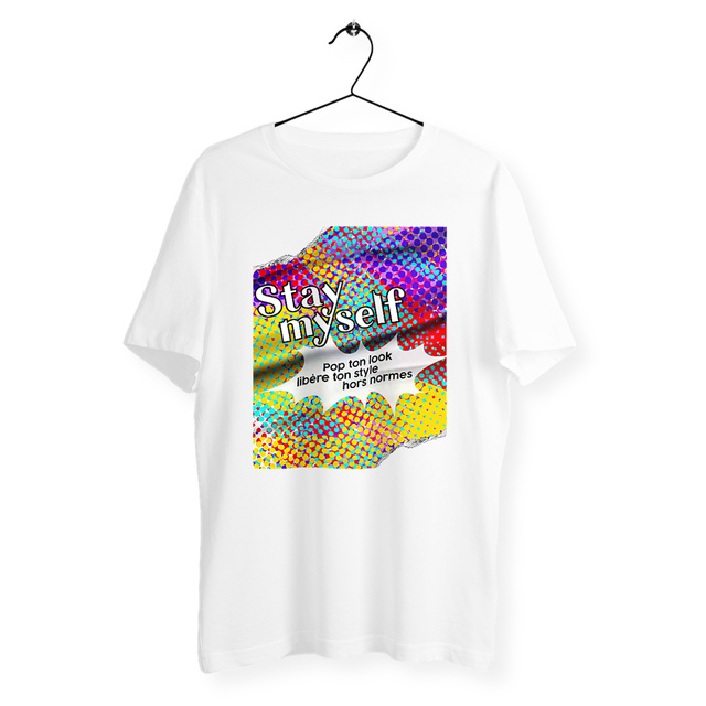 Image back T-shirt - Stay myself 2.0