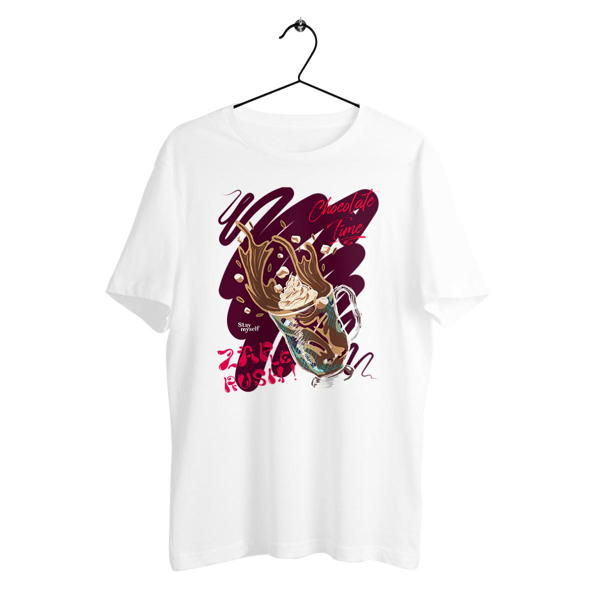 Image back T-shirt épais - ZAP le Rush - Chocolate Time