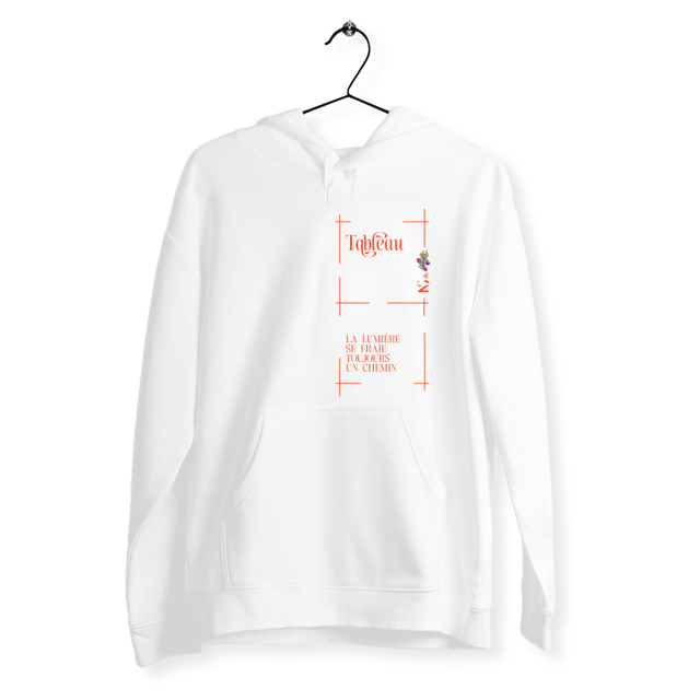 Image back Sweat à capuche - Tableau - Hot Lumière