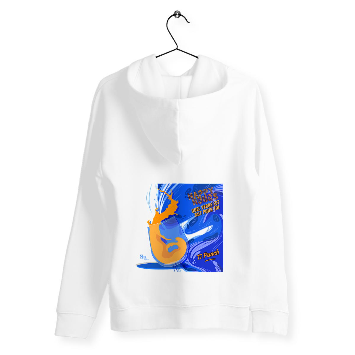 Image back Sweat à capuche - Happy Hours - Ti Punch