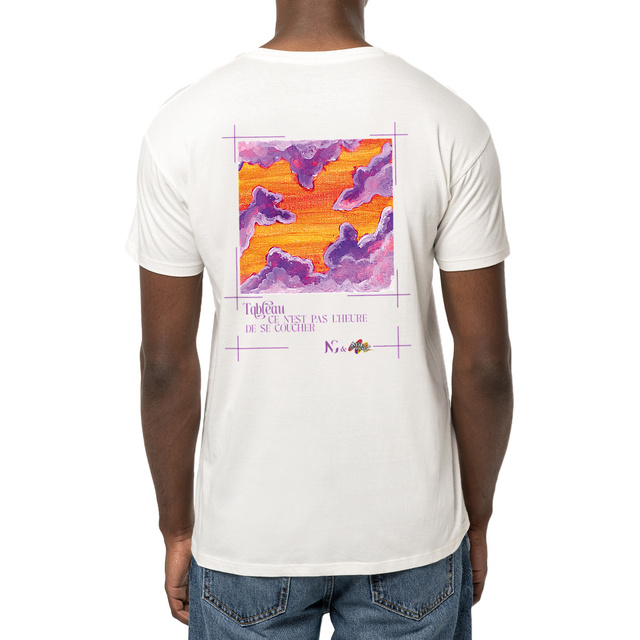 Image front T-shirt - Tableau - Pas l'heure du couché