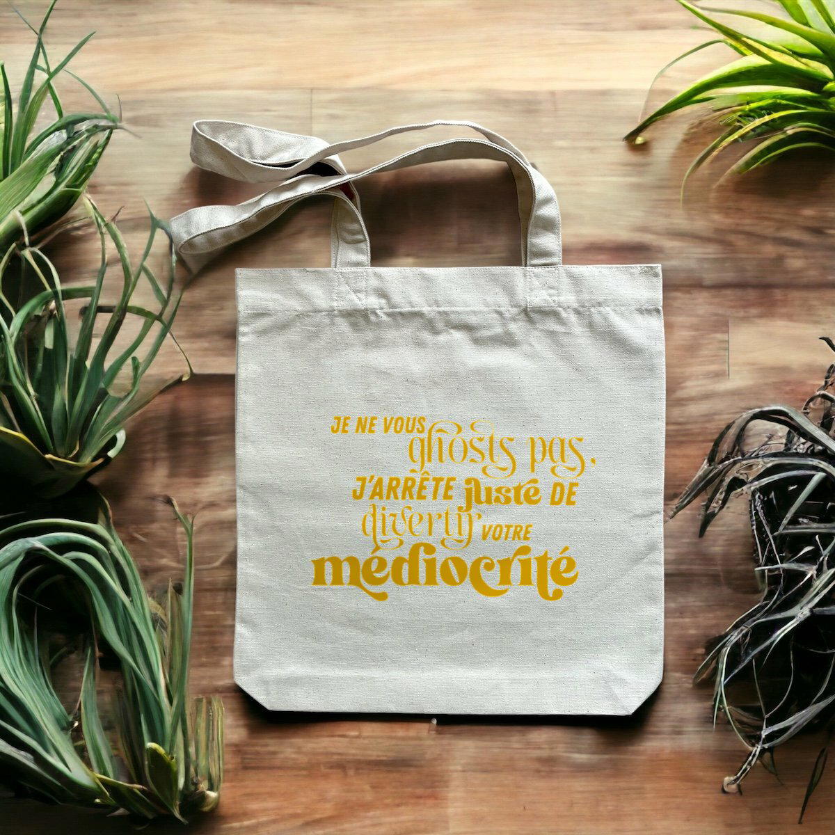 Image front Tote-bag - Pure Insolence - Ghosts la Médiocrité