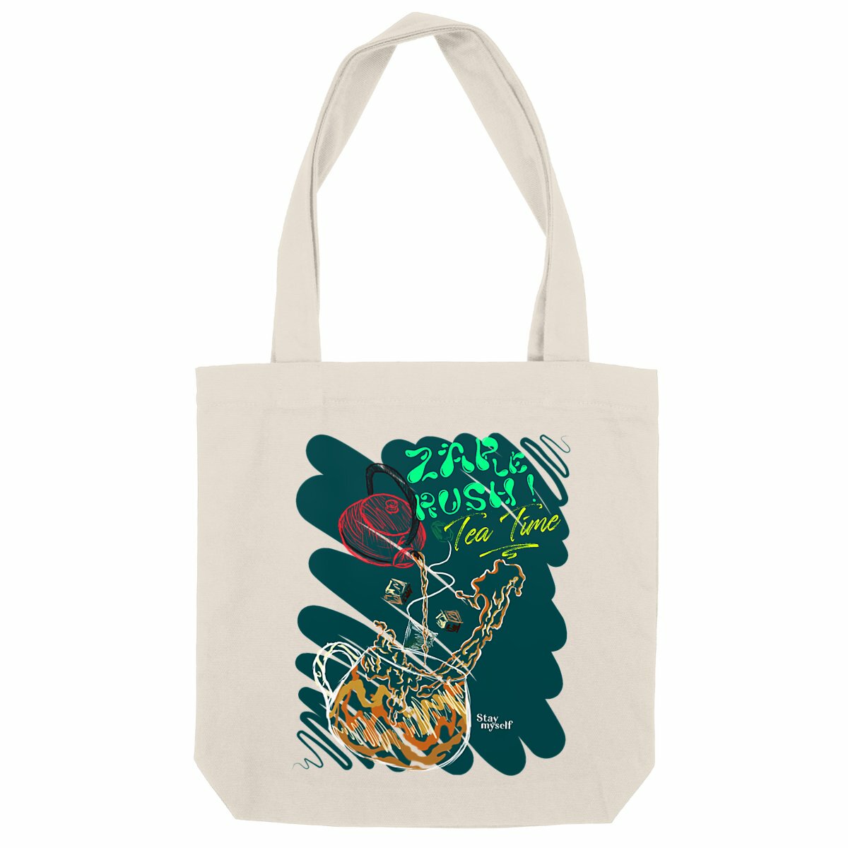 Image back Tote-bag - ZAP le Rush - Tea Time