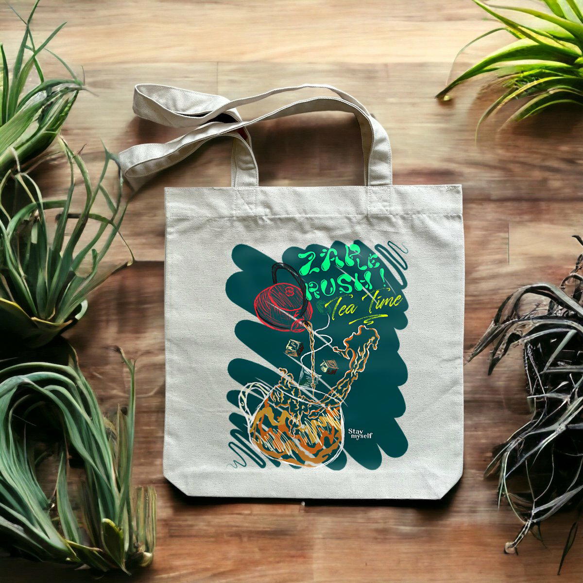 Image front Tote-bag - ZAP le Rush - Tea Time