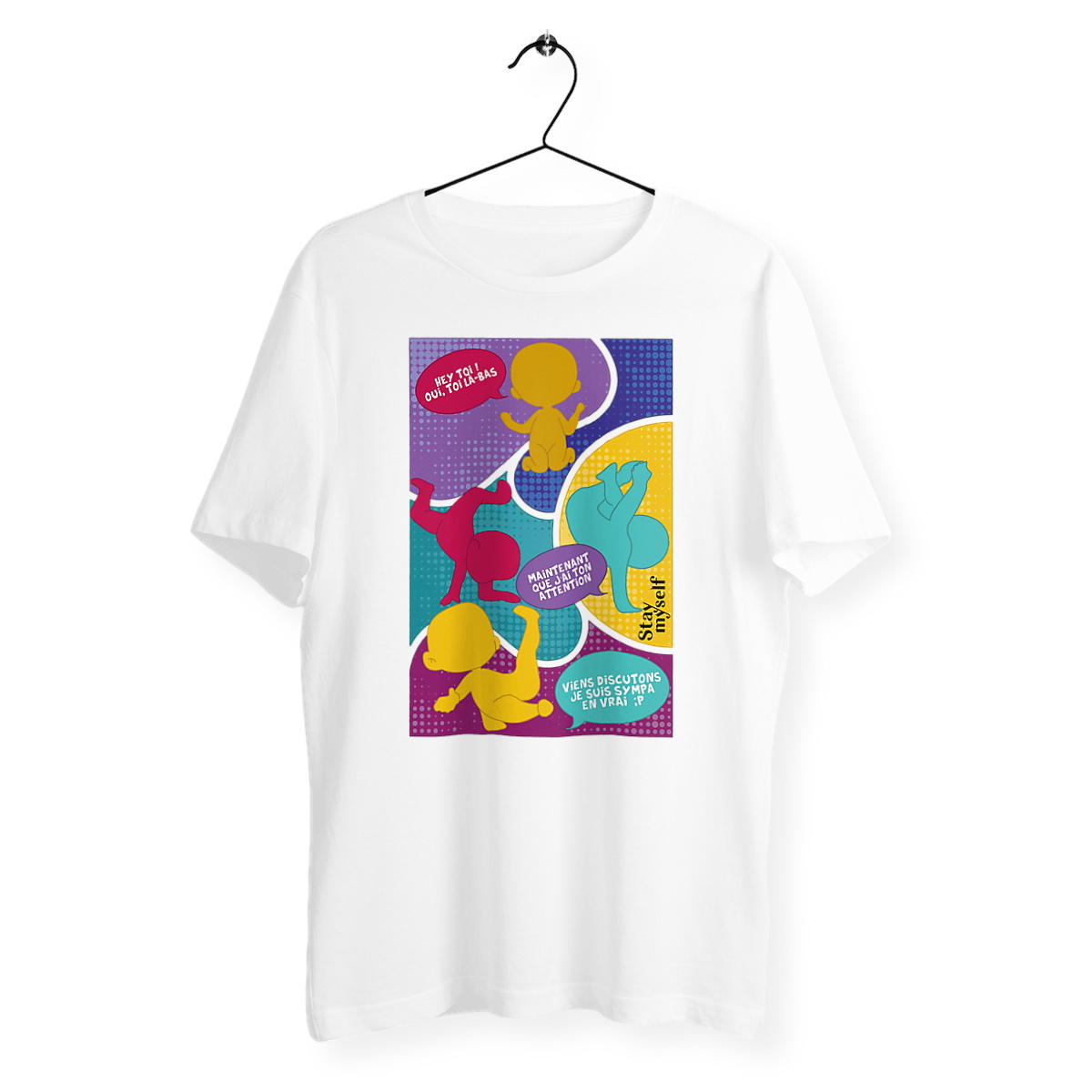 Image back T-shirt - BD - Dancefloor