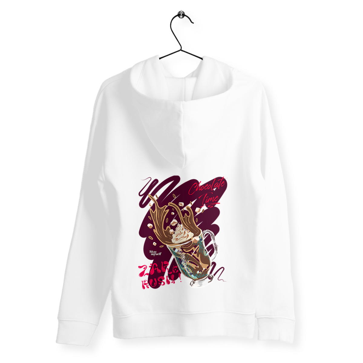 Image back Sweat à capuche - ZAP le Rush - Chocolate Time