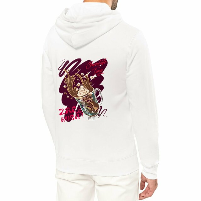 Image front Sweat à capuche - ZAP le Rush - Chocolate Time
