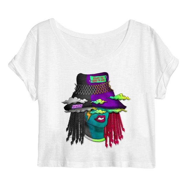 Image back Crop Top - Color ta Life