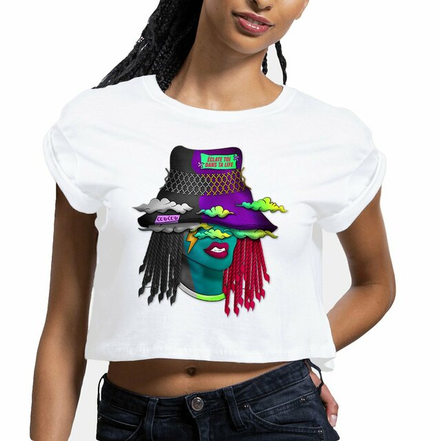 Image front Crop Top - Color ta Life