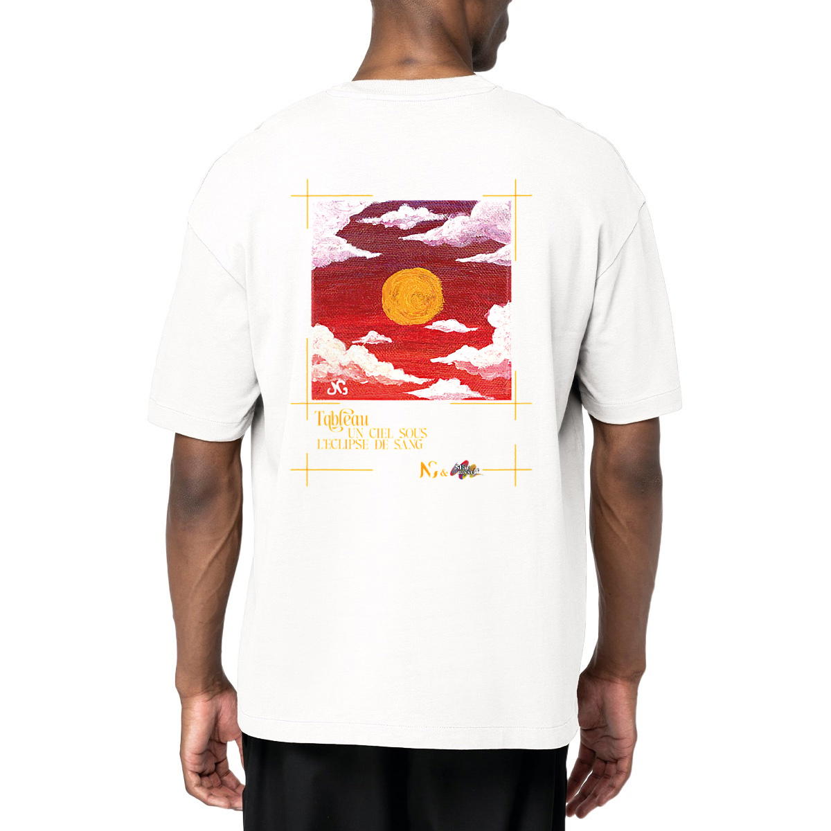 Image front T-shirt Oversize - Tableau - Sous Eclipse