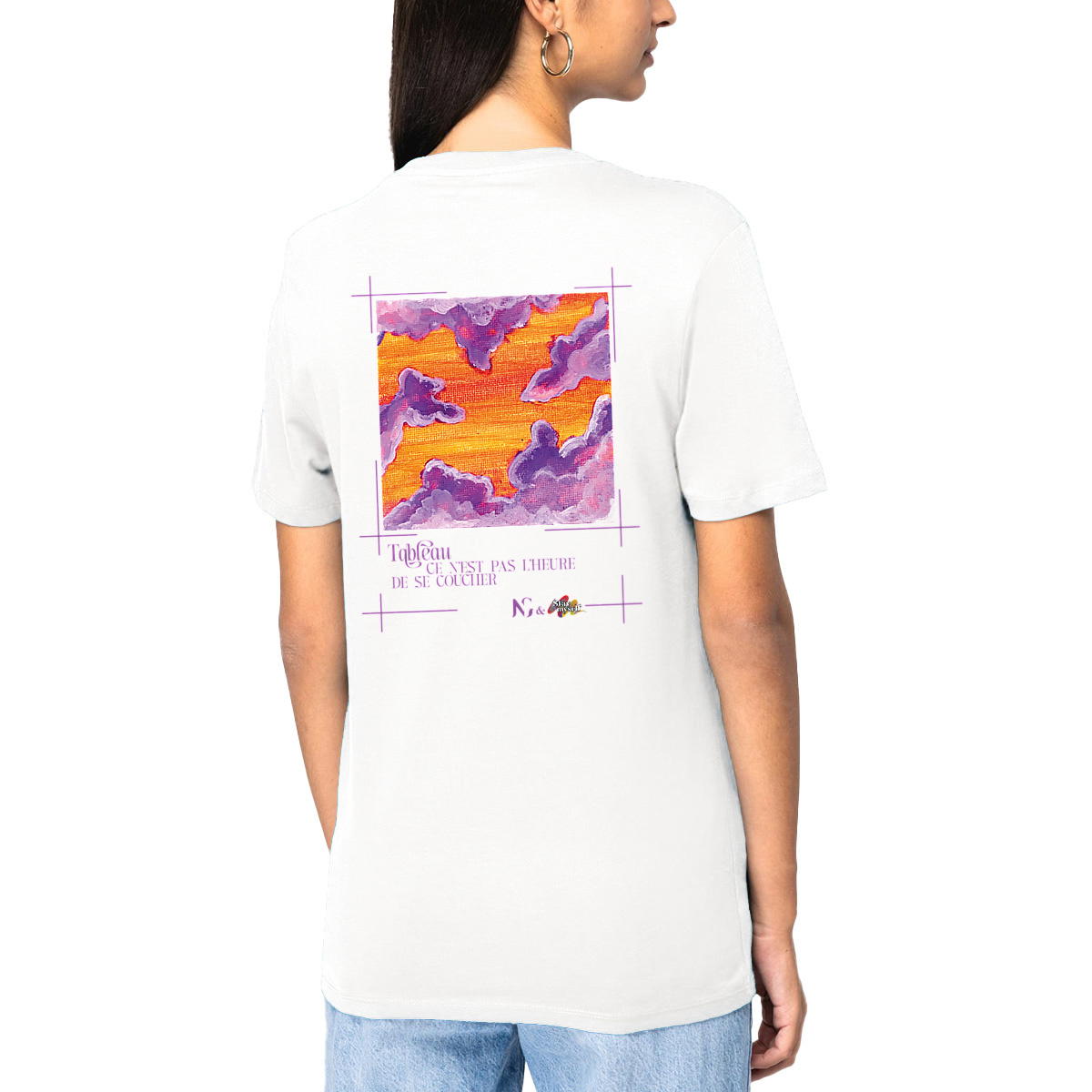 Image front T-shirt épais - Tableau - Pas l'heure du couché