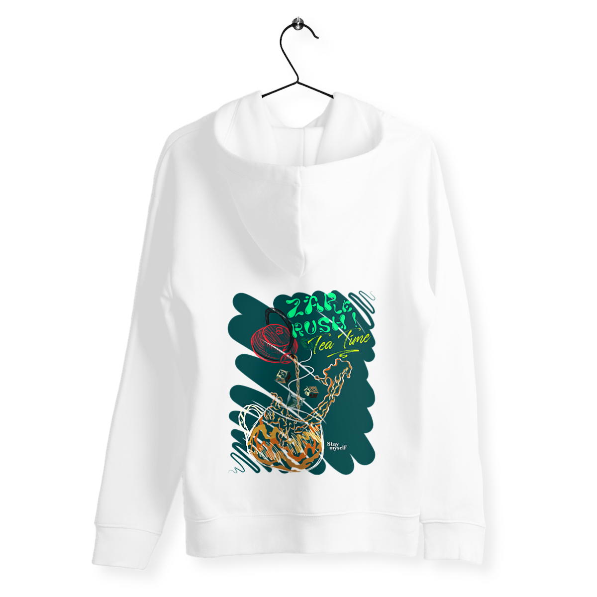 Image back Sweat à capuche - ZAP le Rush - Tea Time