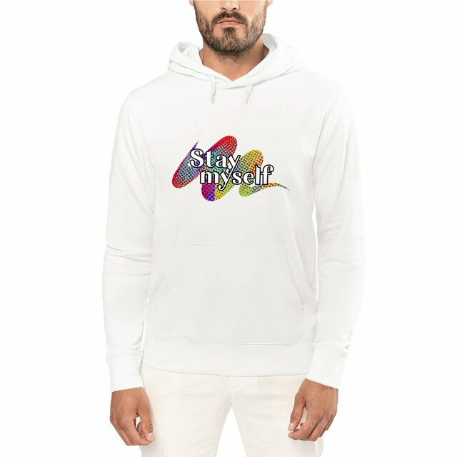 Image front Sweat à capuche - Stay myself Signature
