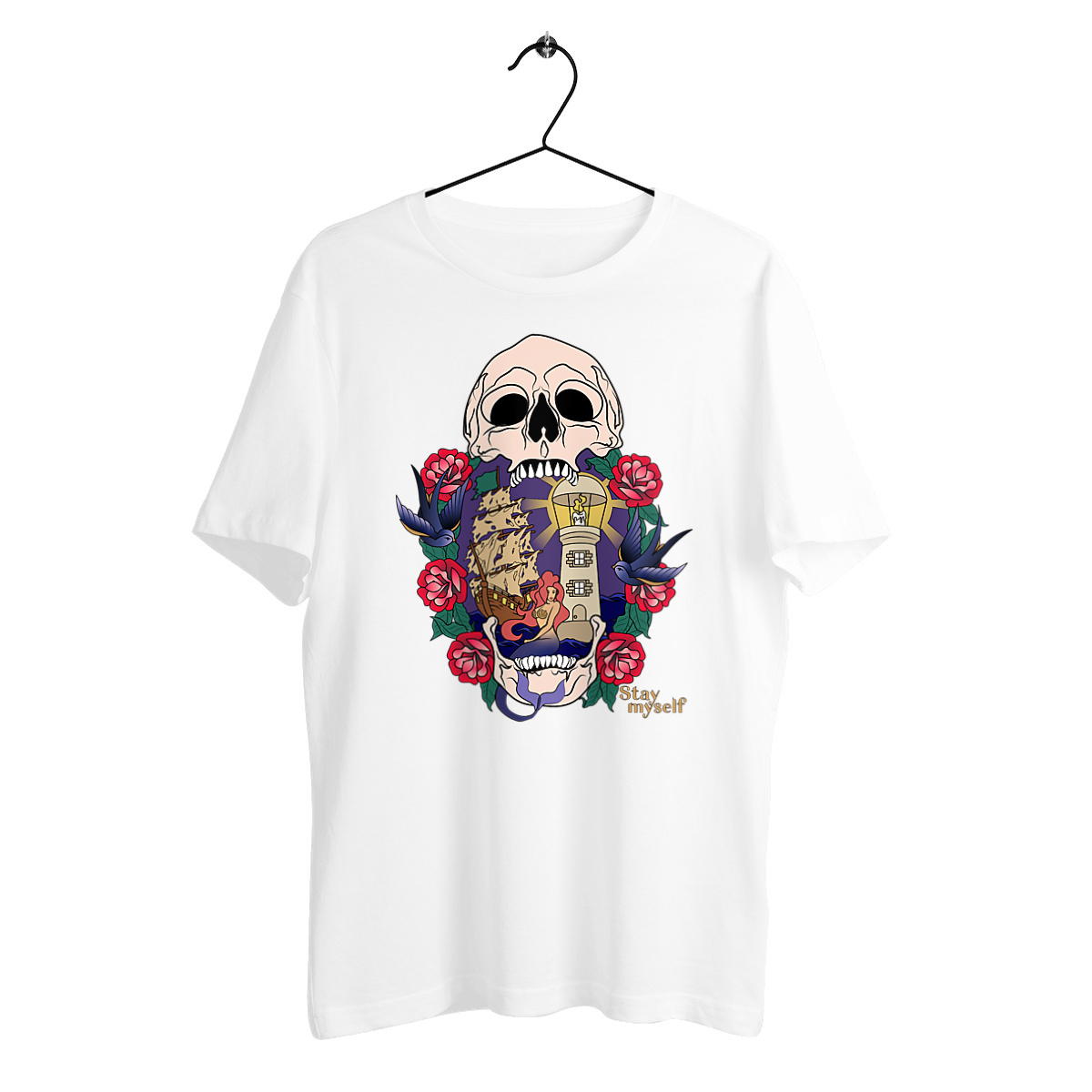 Image back T-shirt épais - Traditionnel Américain