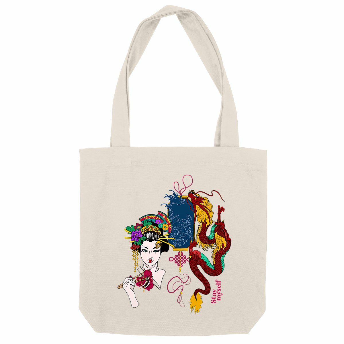 Image back Tote-bag - Traditionnel Japonais
