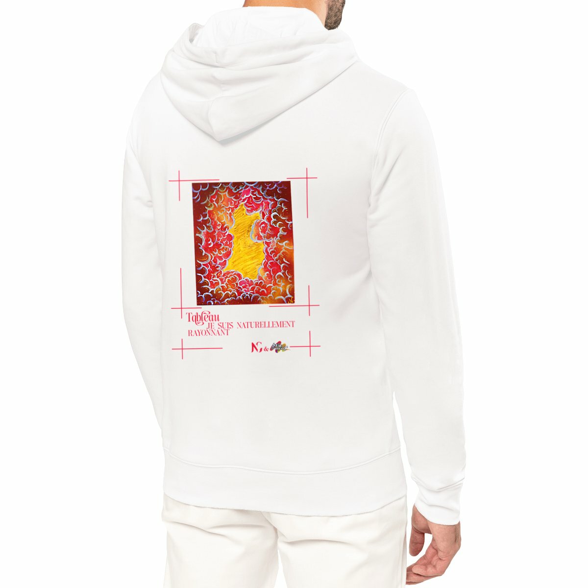 Image front Sweat à capuche - Tableau - Rayonnant