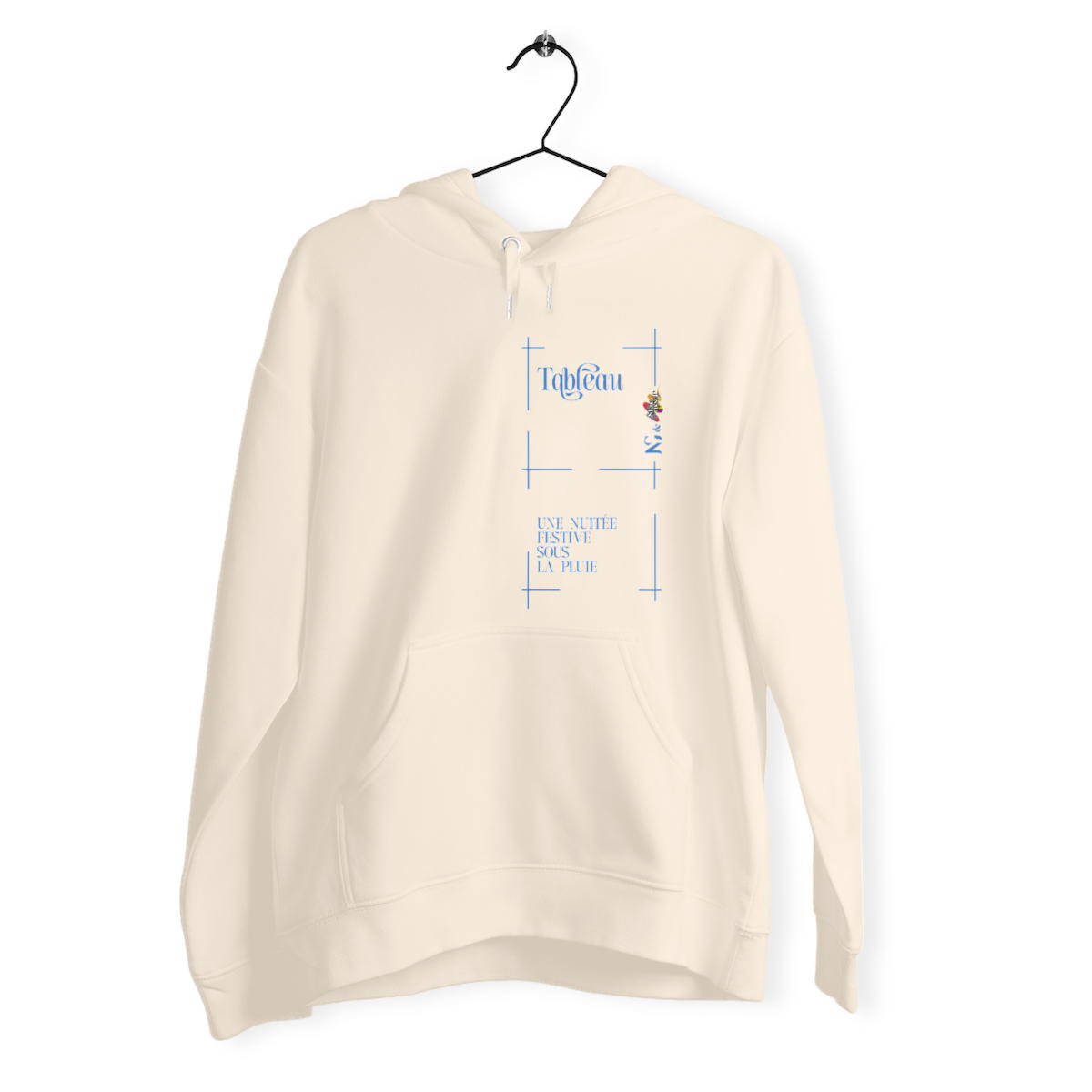 Image back Sweat épais - Tableau - Pluie Festive