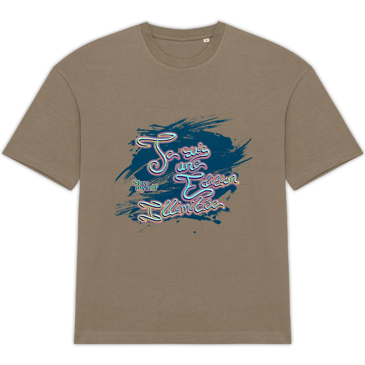 Image back T-shirt Oversize - Edition Illimitée