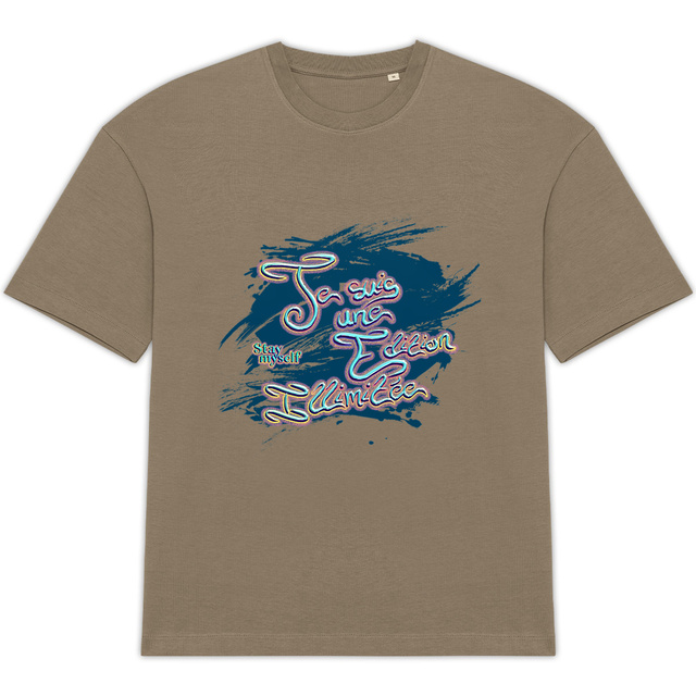 Image back T-shirt Oversize - Edition Illimitée
