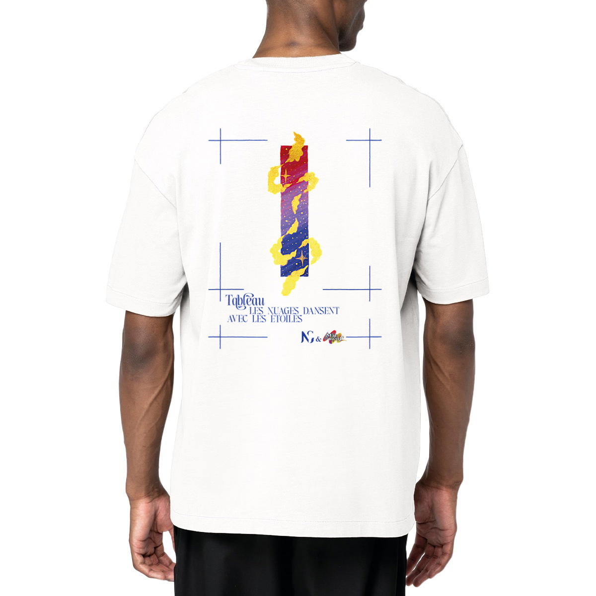 Image front T-shirt Oversize - Tableau - Dansons sous les Etoiles