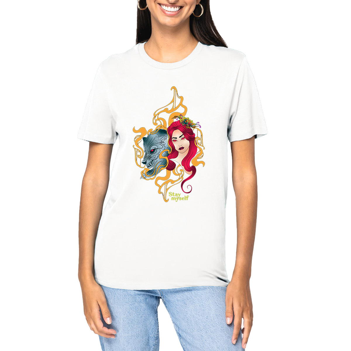 Image front T-shirt épais - Neo Traditionnel