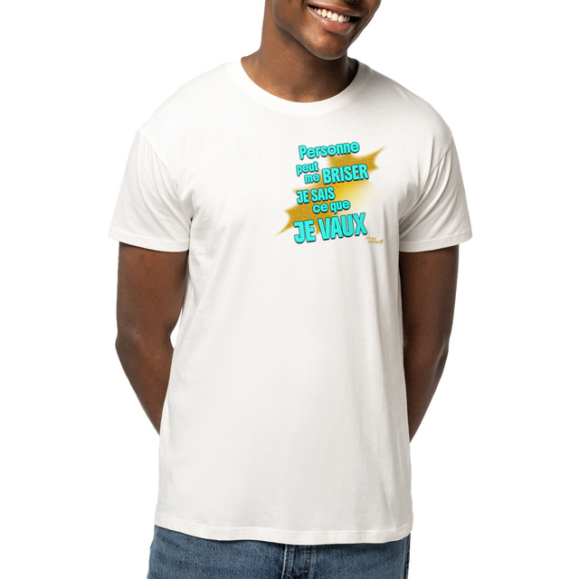 Image front T-shirt - STATUER no excuses - Moi même