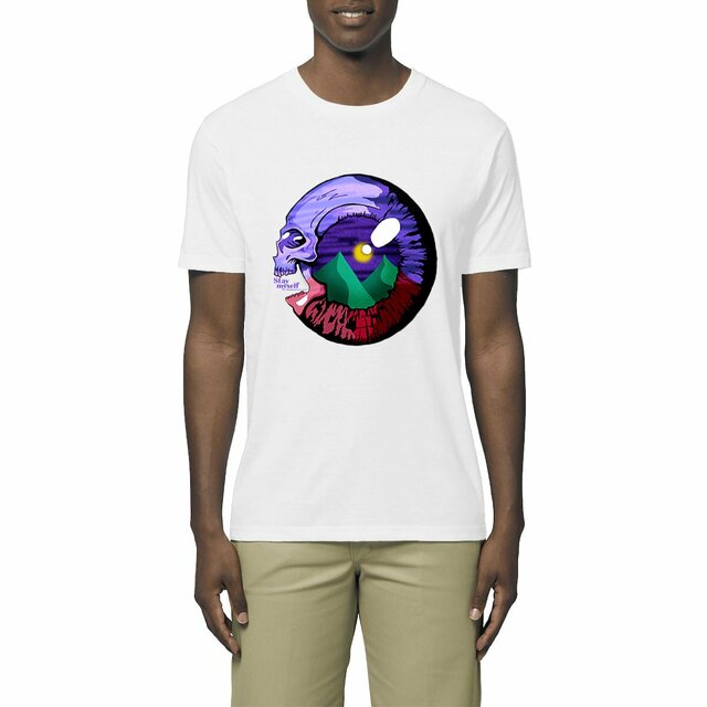 Image front T-shirt - Eye Skull