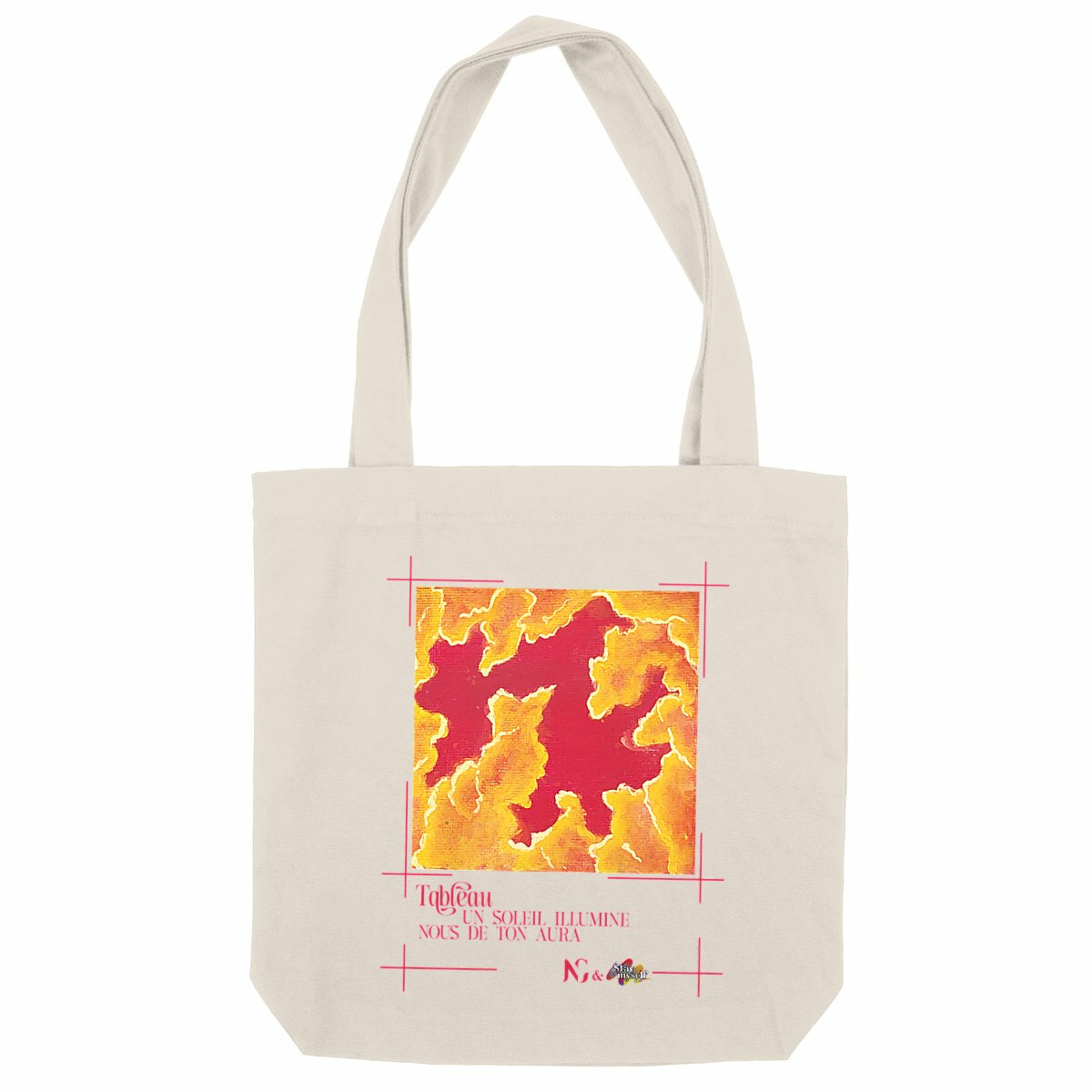 Image back Tote-bag - Tableau - Aura Illuminé