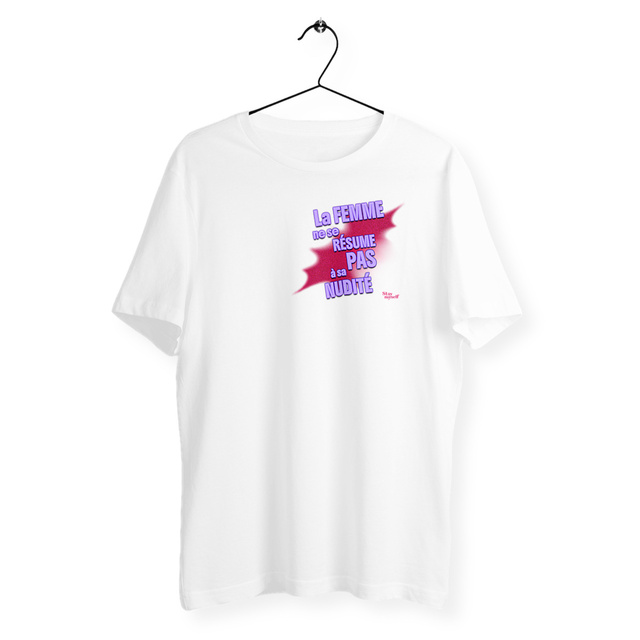 Image back T-shirt - STATUER no excuses - PWR