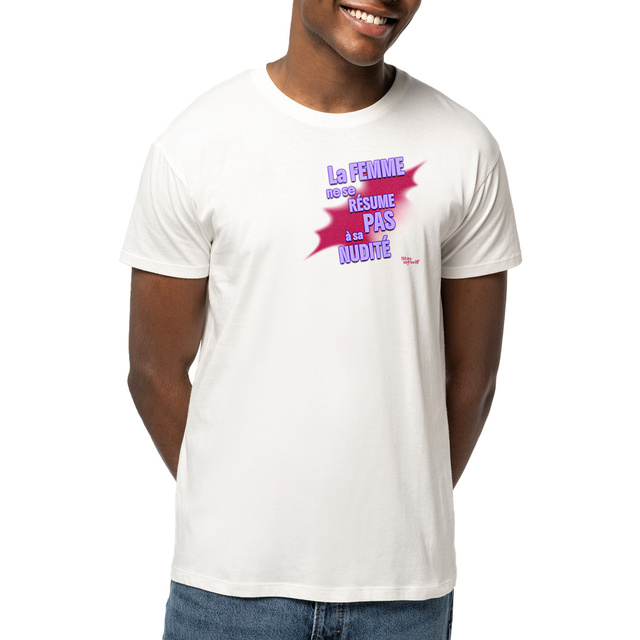 Image front T-shirt - STATUER no excuses - PWR