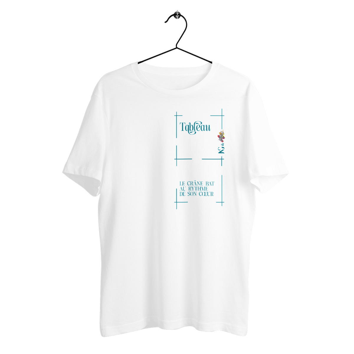Image back T-shirt épais - Tableau - Au Rythme du Cœur