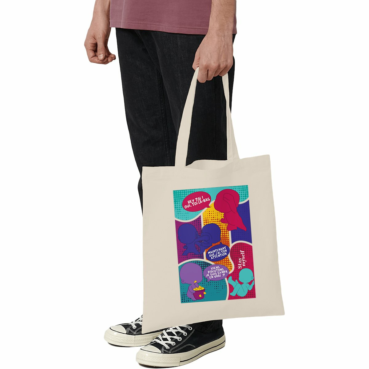 Image front Tote-bag léger - BD - Botage de Fessiers