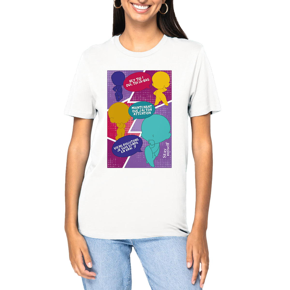 Image front T-shirt épais - BD - Divas