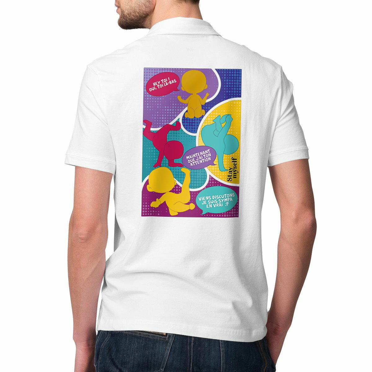 Image front Polo Homme - BD - Dancefloor