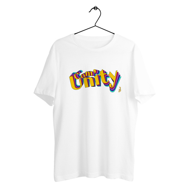 Image back T-shirt épais - Com'Unity