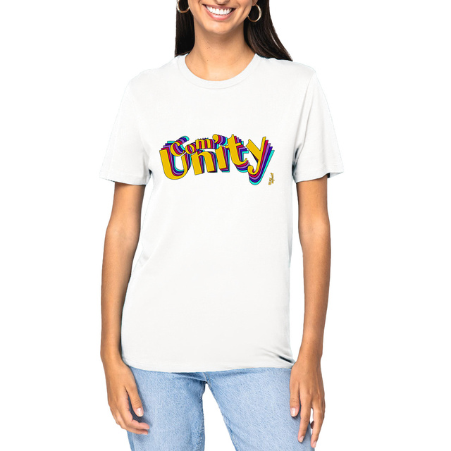Image front T-shirt épais - Com'Unity